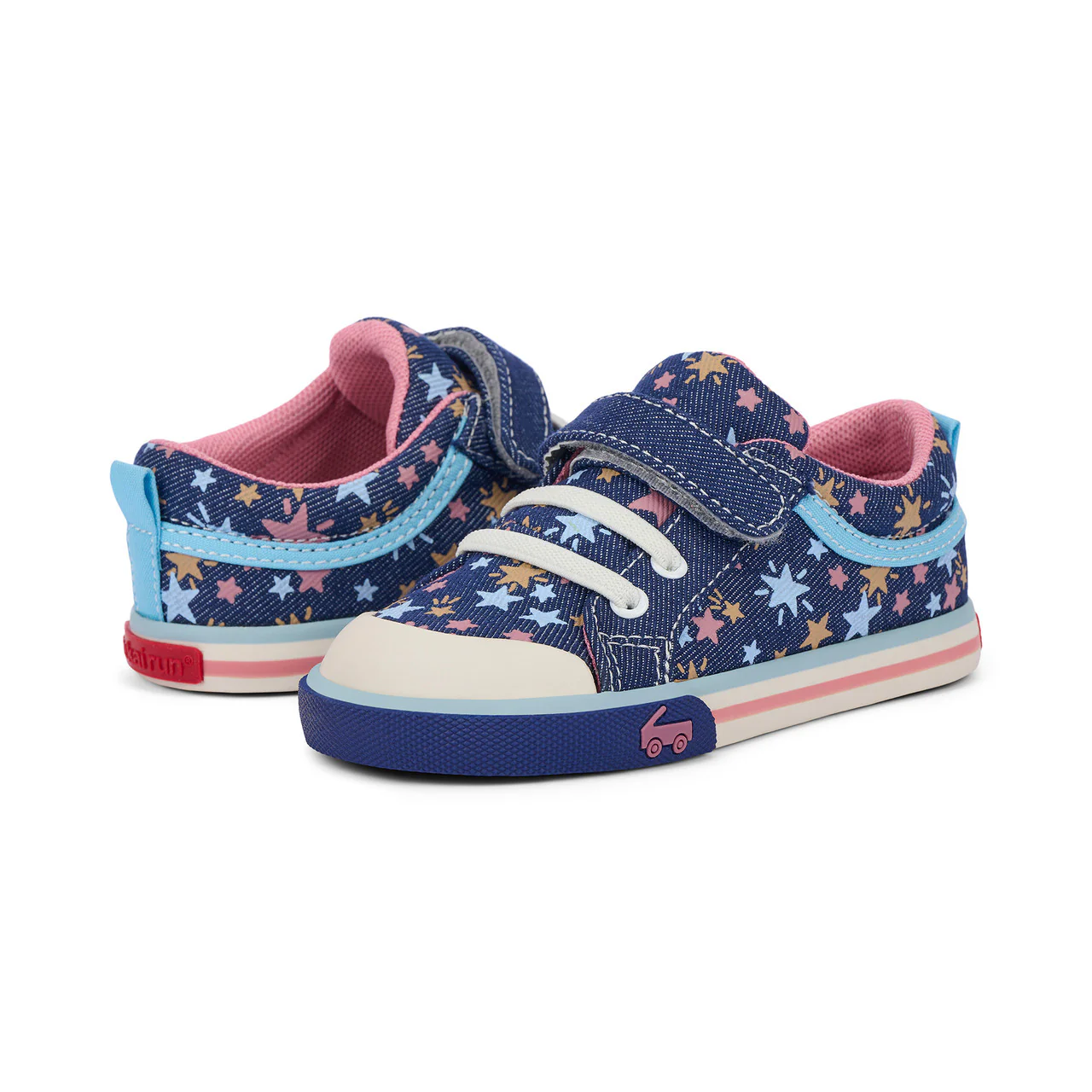 Kristin Shoes - Navy Denim/Stars by See Kai Run - Image 7