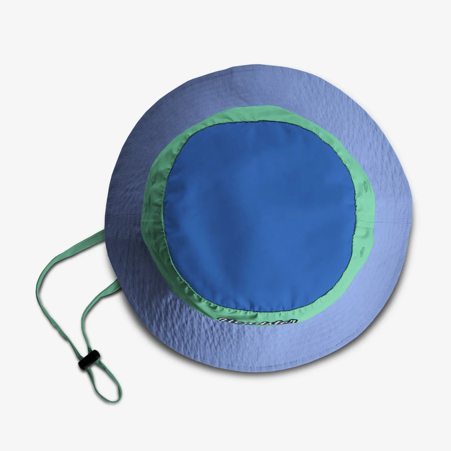 Lakeshore Nylon Bucket Hat - Blue Steel by Headster Kids - Image 2