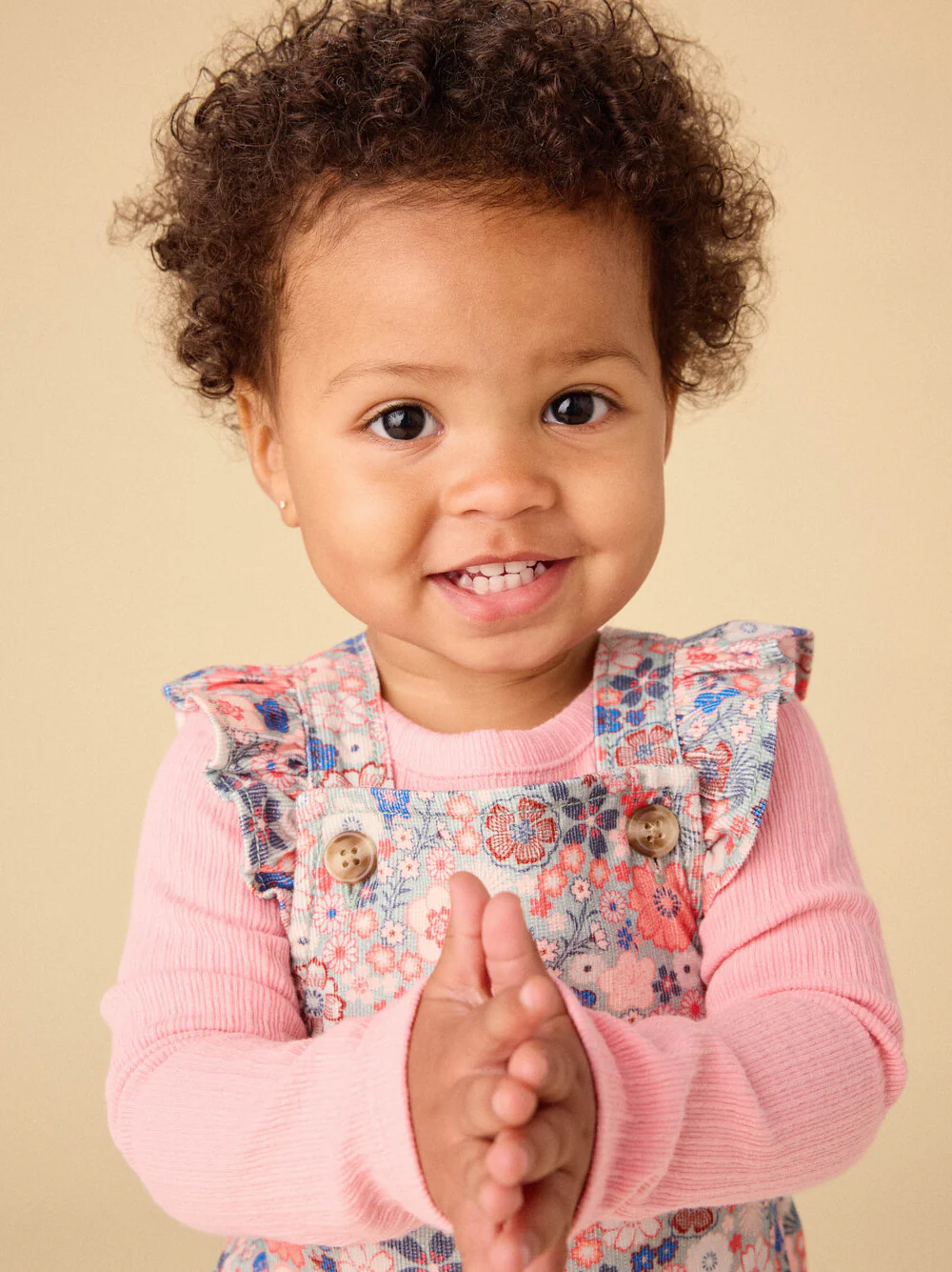 Lap Shoulder Baby Bodysuit - Cherry Blossom by Tea Collection - FINAL SALE - Image 3