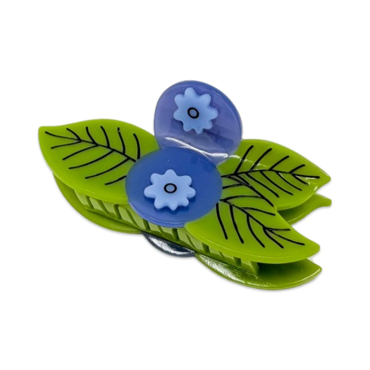Large Blueberry Hair Claw Clip by Jenny Lemons - Image 10