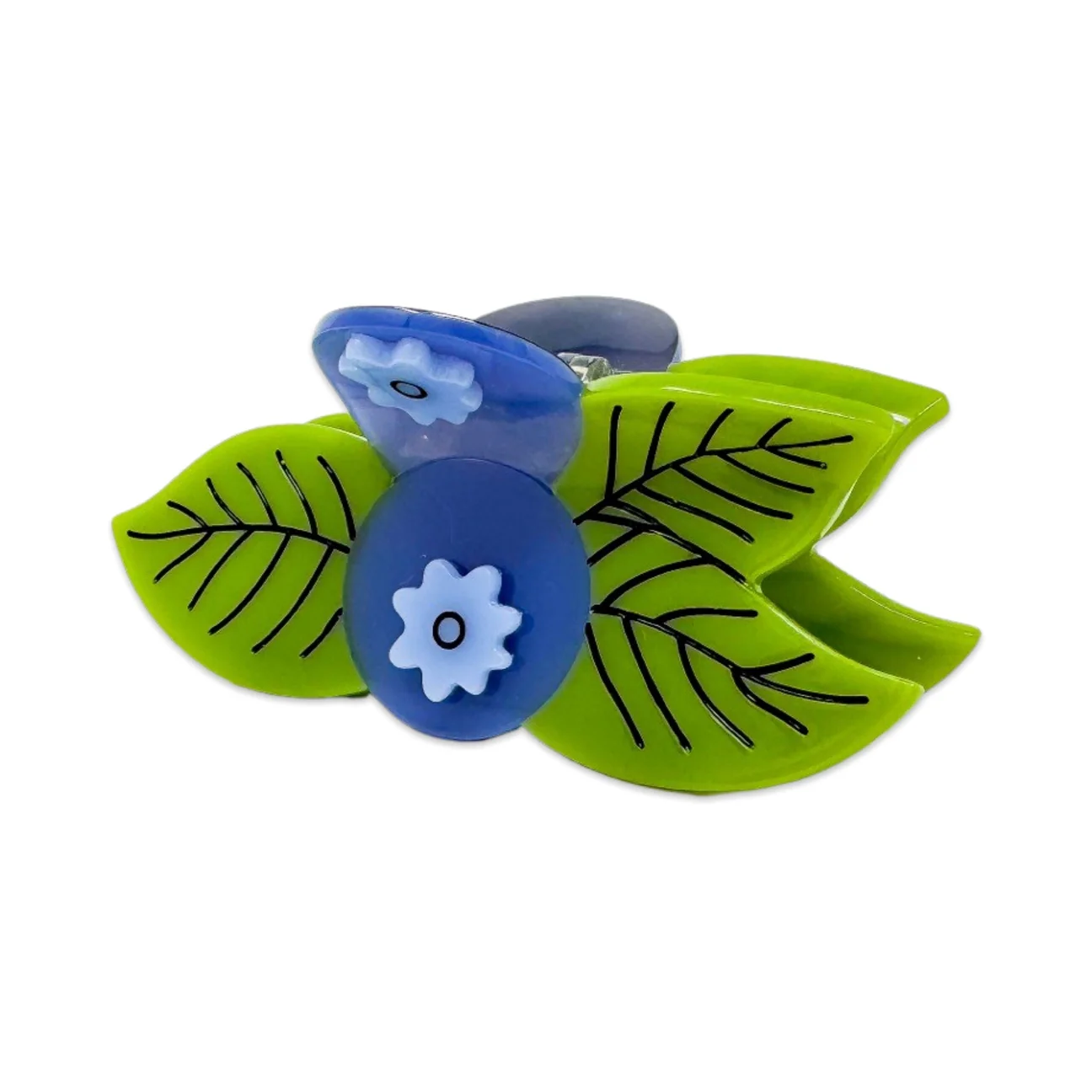 Large Blueberry Hair Claw Clip by Jenny Lemons - Image 8