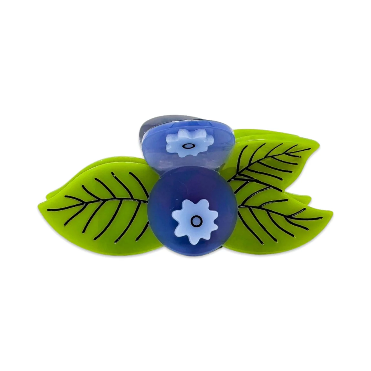 Large Blueberry Hair Claw Clip by Jenny Lemons - Image 9