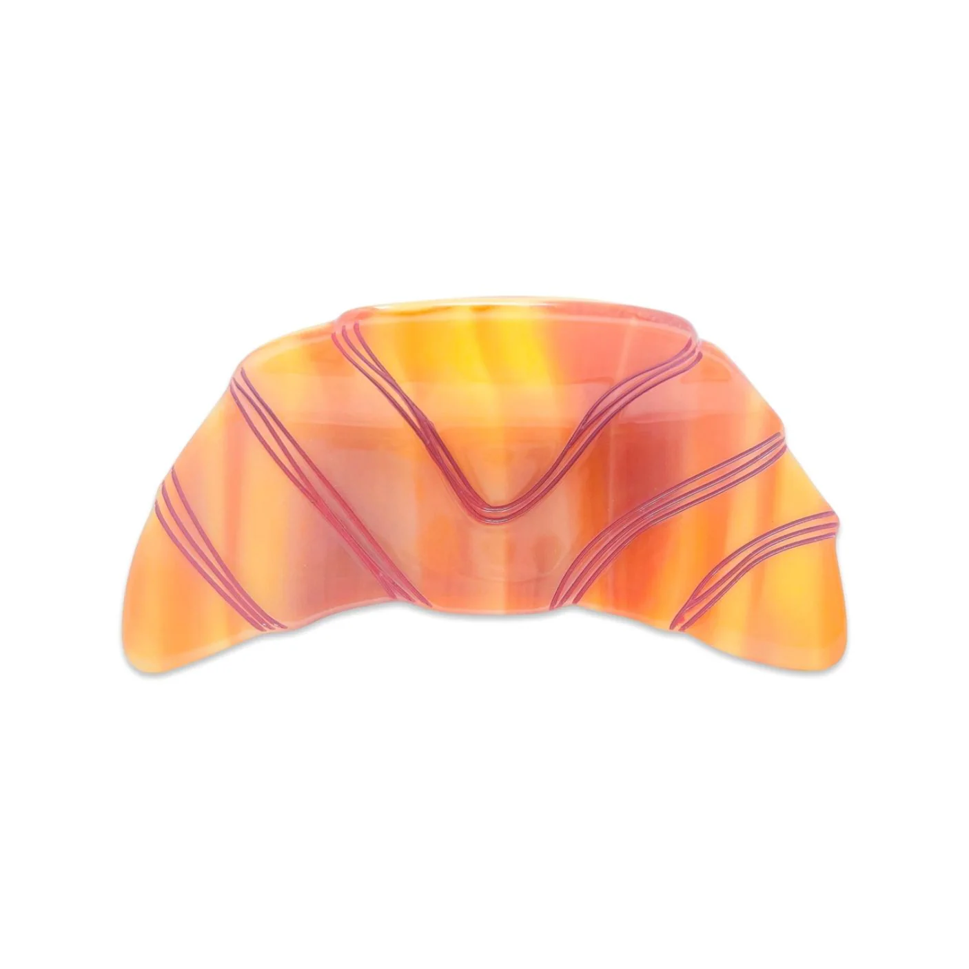Large Croissant Hair Claw Clip by Jenny Lemons
