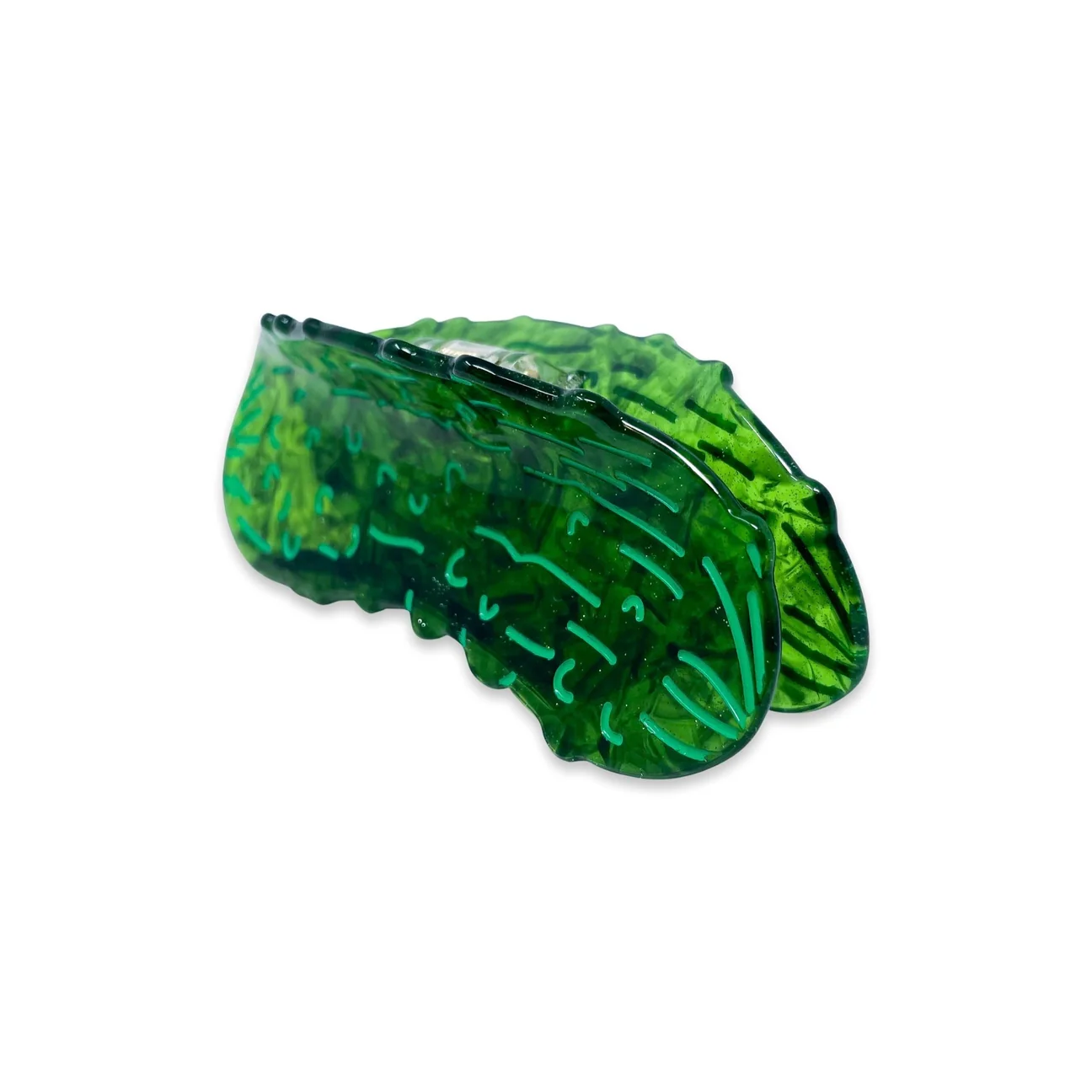 Large Pickle Hair Claw Clip by Jenny Lemons - Image 4