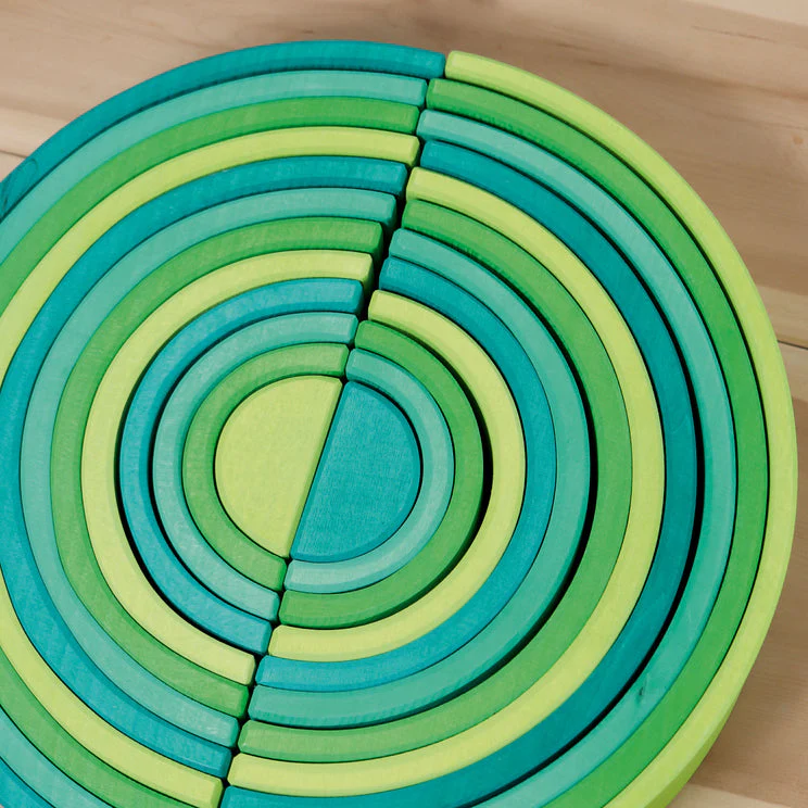Large Rainbow - Forest Green by Grimm's - Image 6