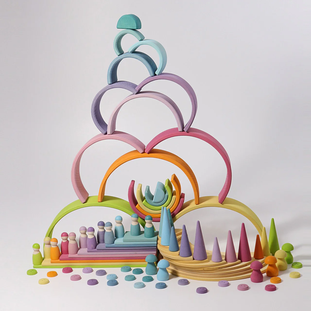 Large Rainbow - Pastel by Grimm's - Image 16
