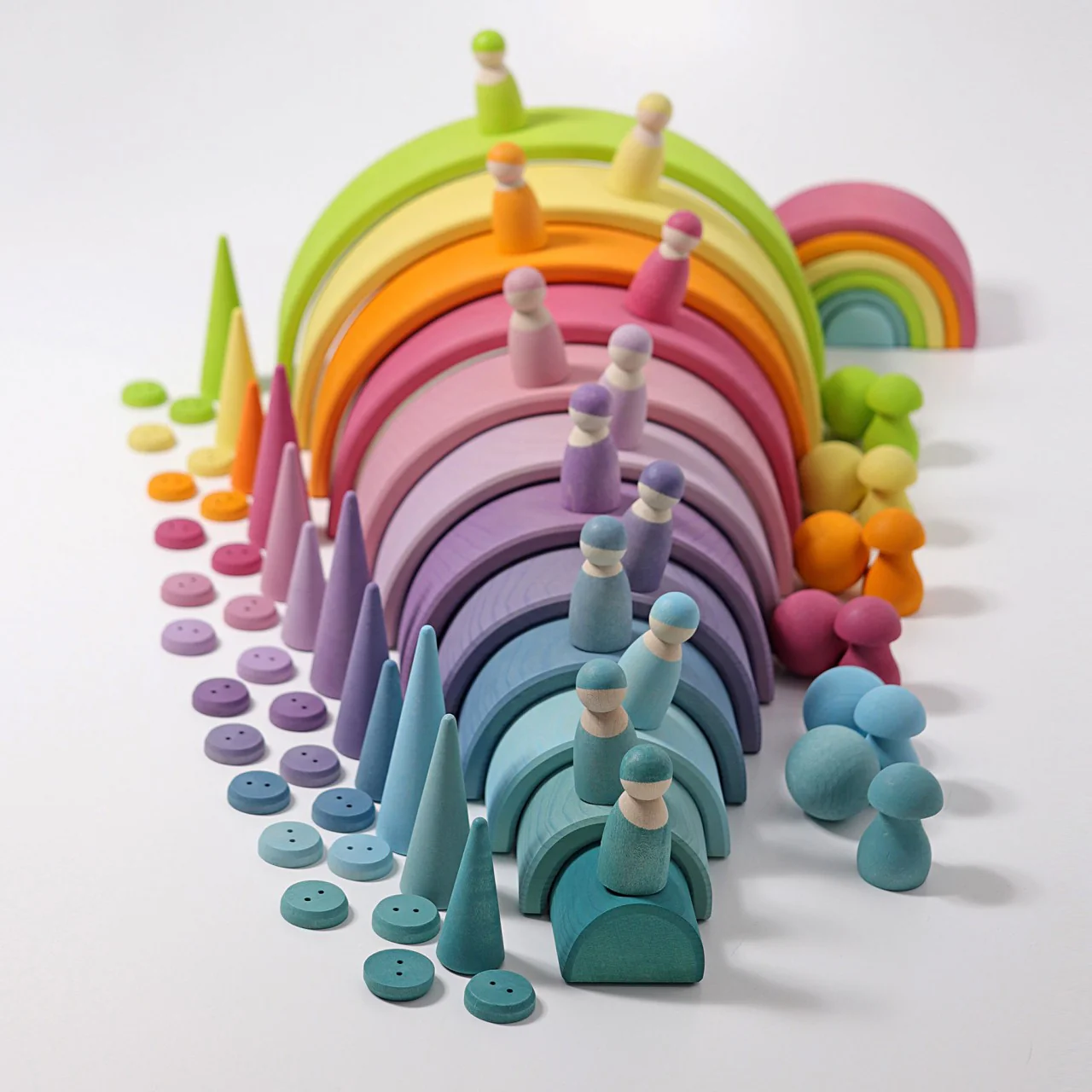 Large Rainbow - Pastel by Grimm's - Image 17