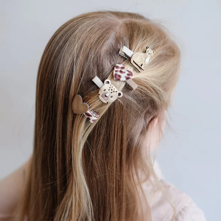 Larry Leopard Mini Clips by Mimi & Lula - Image 2