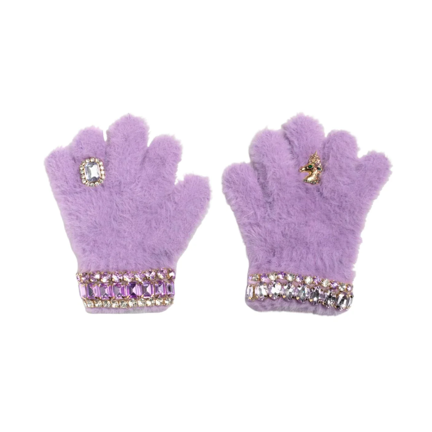Lavender Dreams Jeweled Gloves by Super Smalls