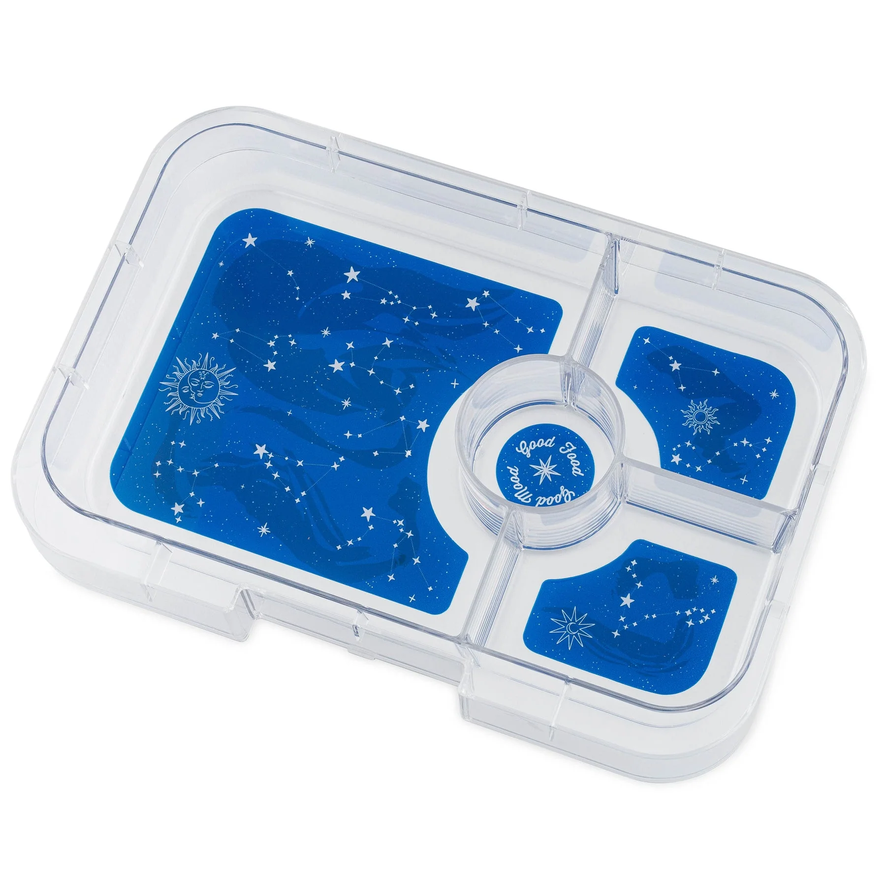 Yumbox Tapas Bento Lunch Box - 4 Compartment - Capri Pink/Zodiac - Image 3