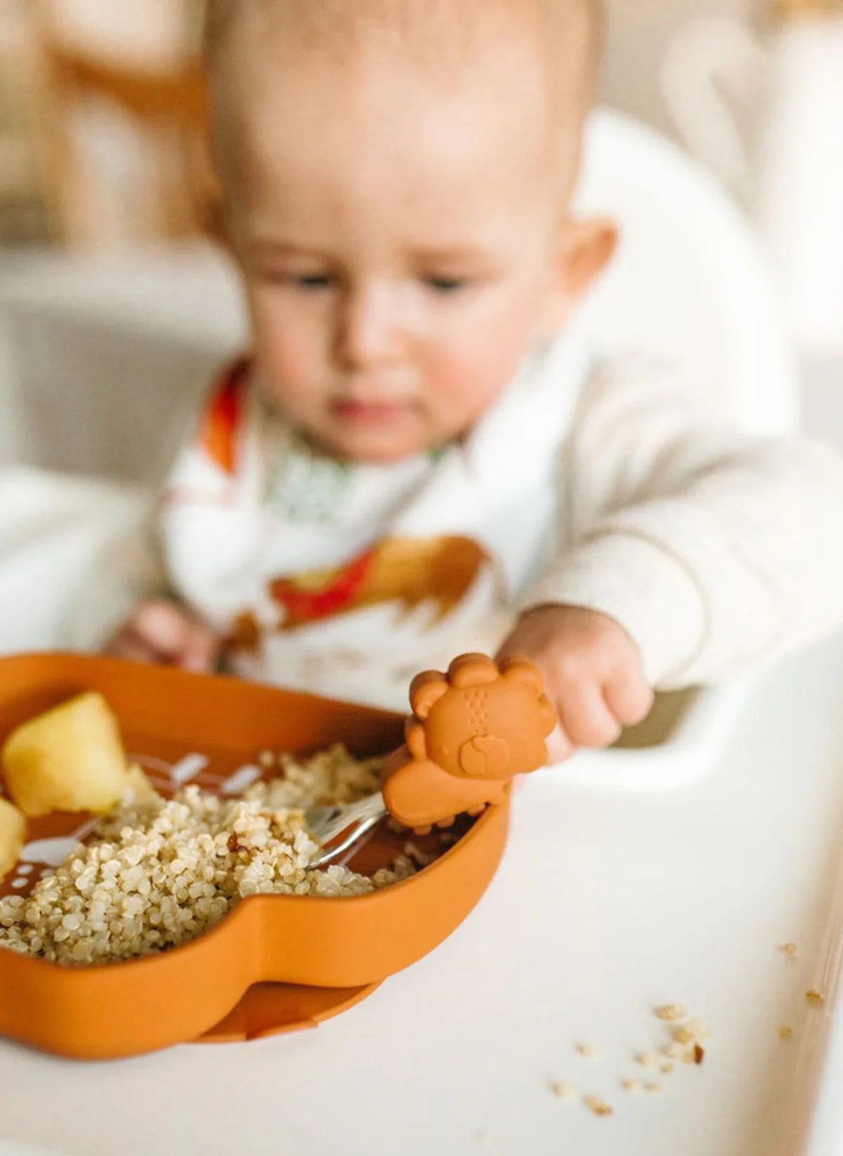 Learning Spoon & Fork - Lion by Loulou Lollipop - Image 3