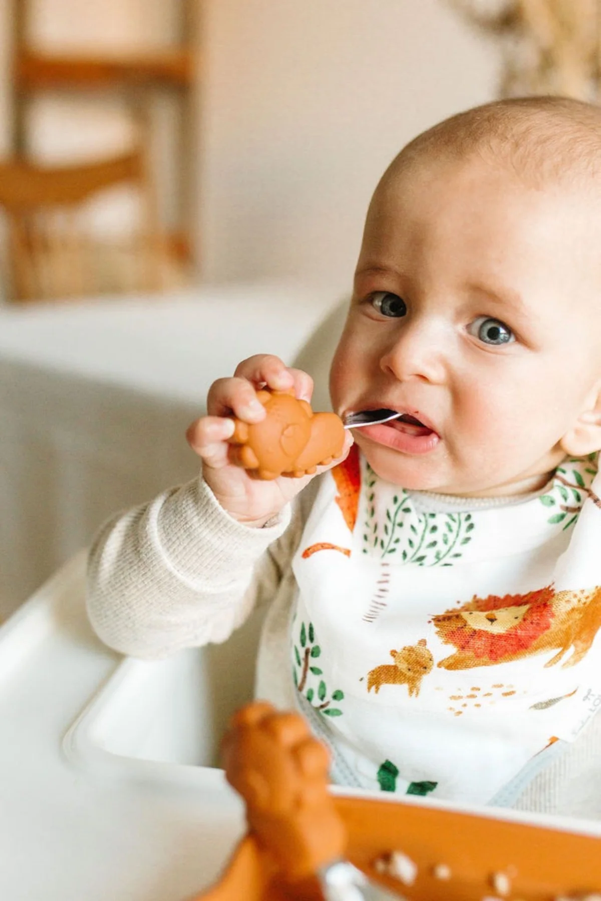 Learning Spoon & Fork - Lion by Loulou Lollipop - Image 4