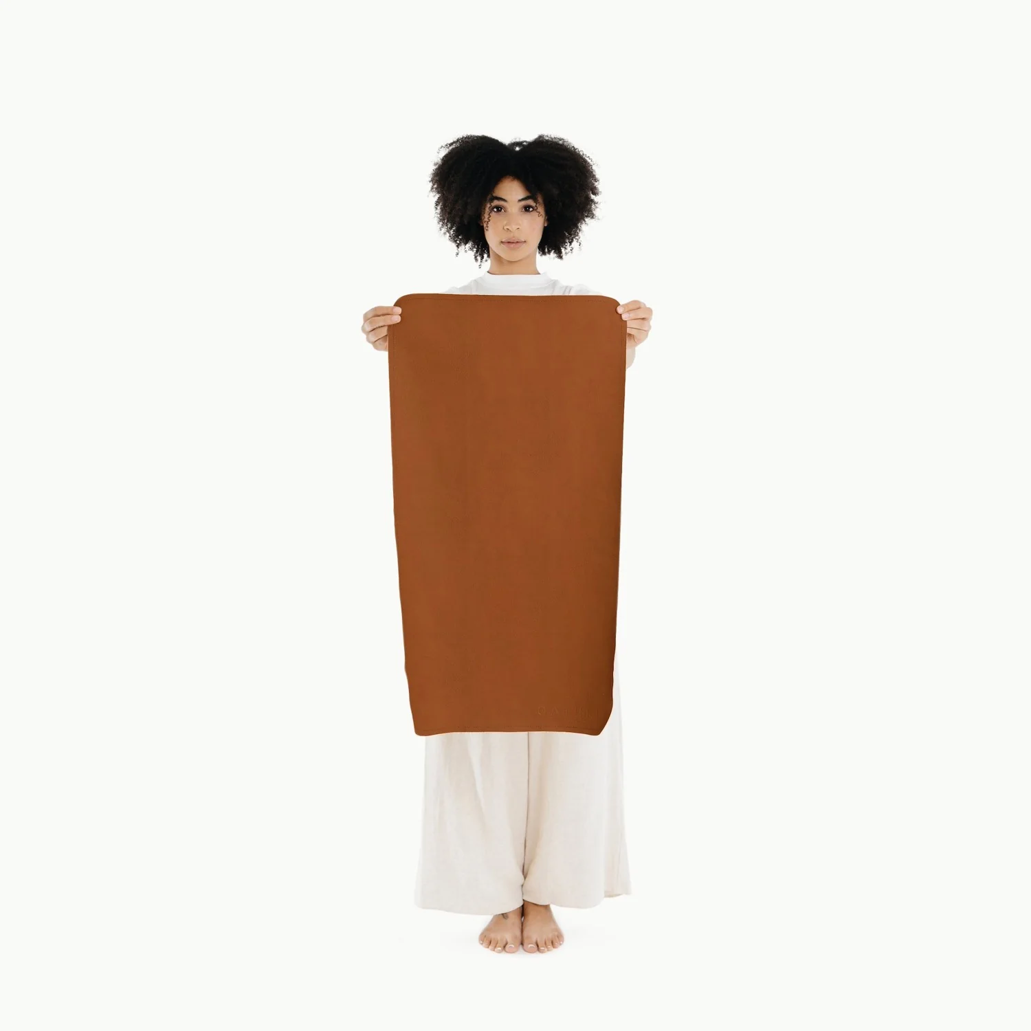 Leather Micro+ Changing Mat - Ginger by Gathre