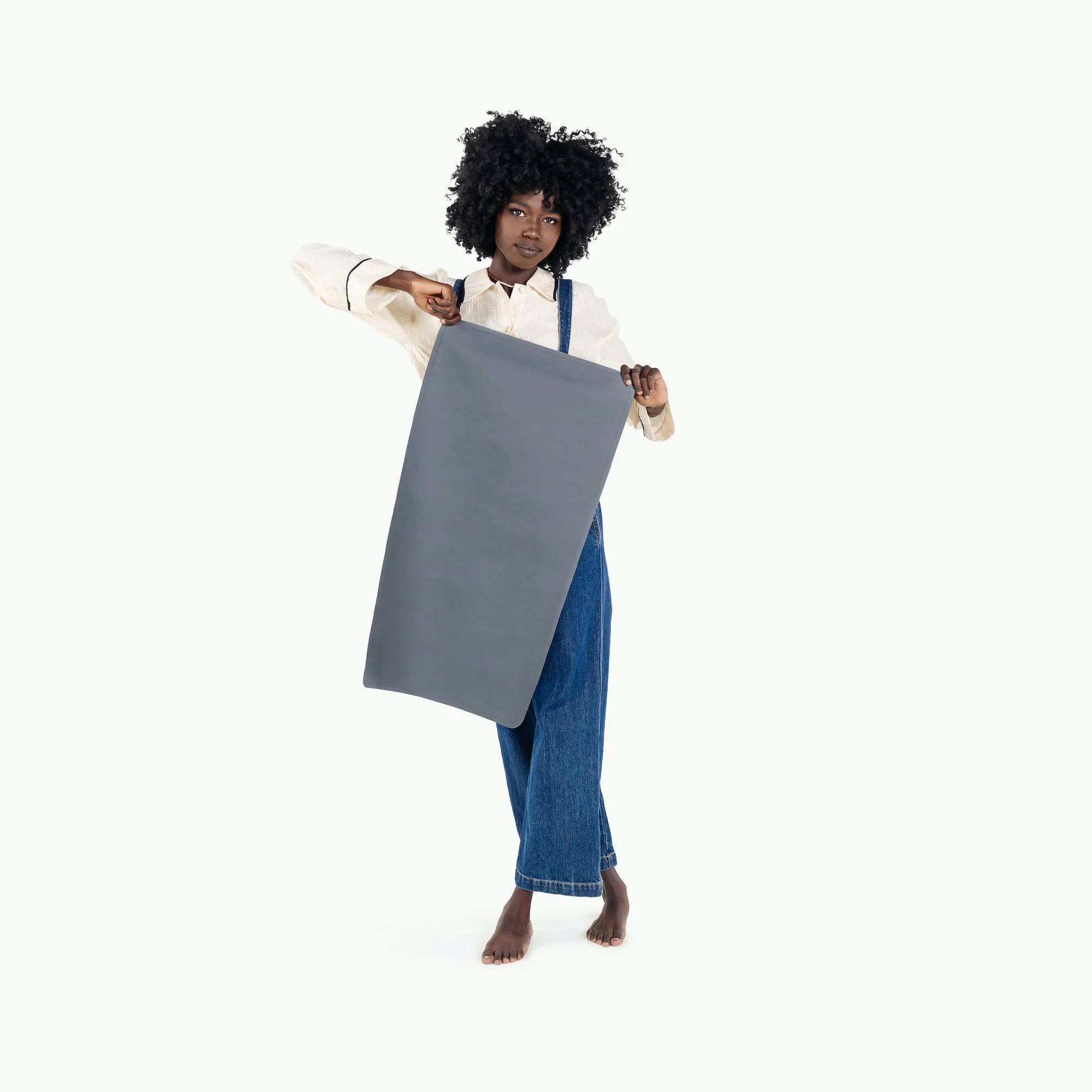 Leather Micro+ Changing Mat - Baltic by Gathre