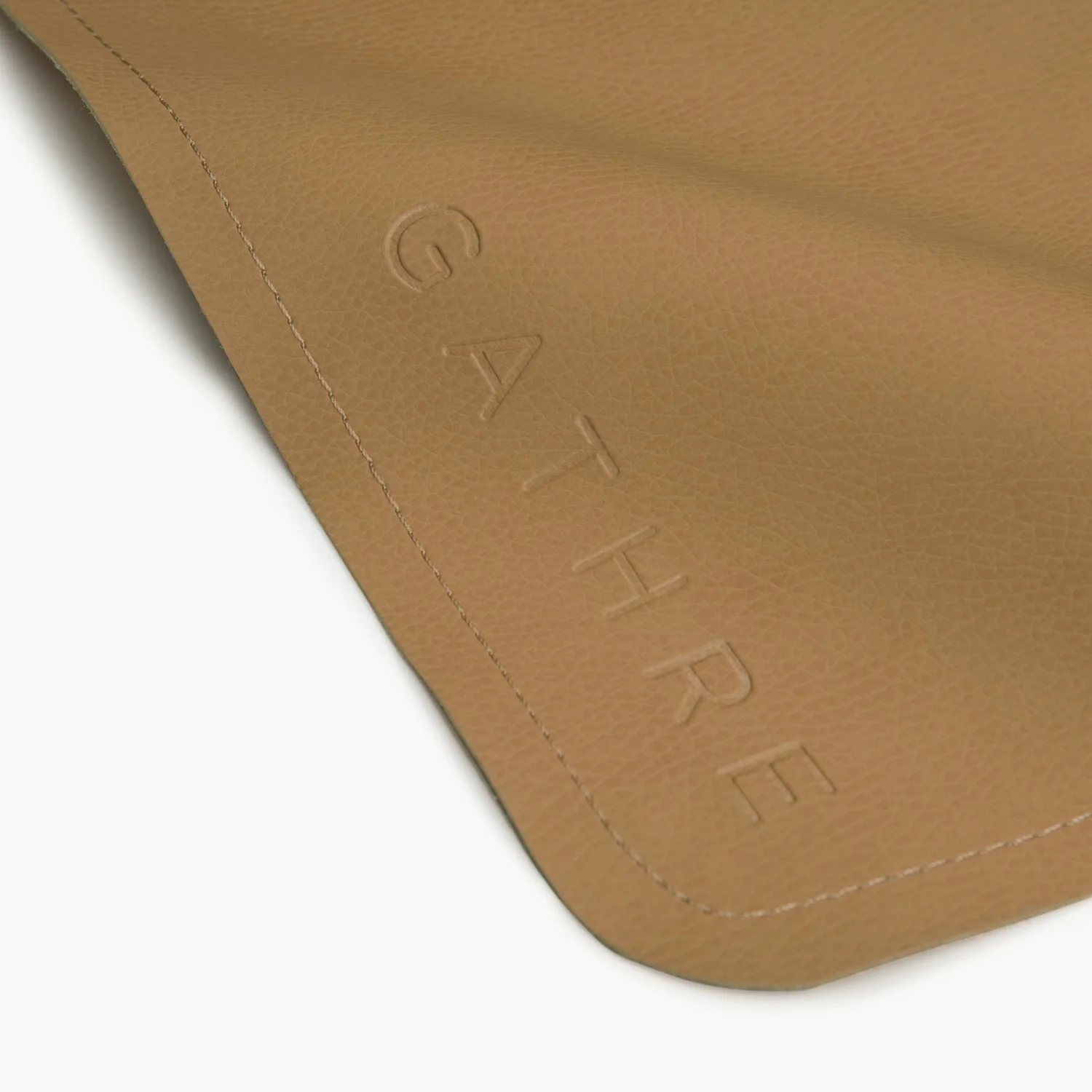 Leather Mini Mat - Camel by Gathre - Image 5