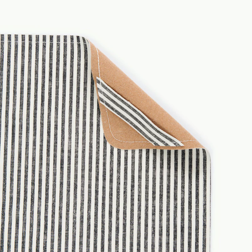 Leather Mini Mat - Stone Stripe by Gathre - Image 3