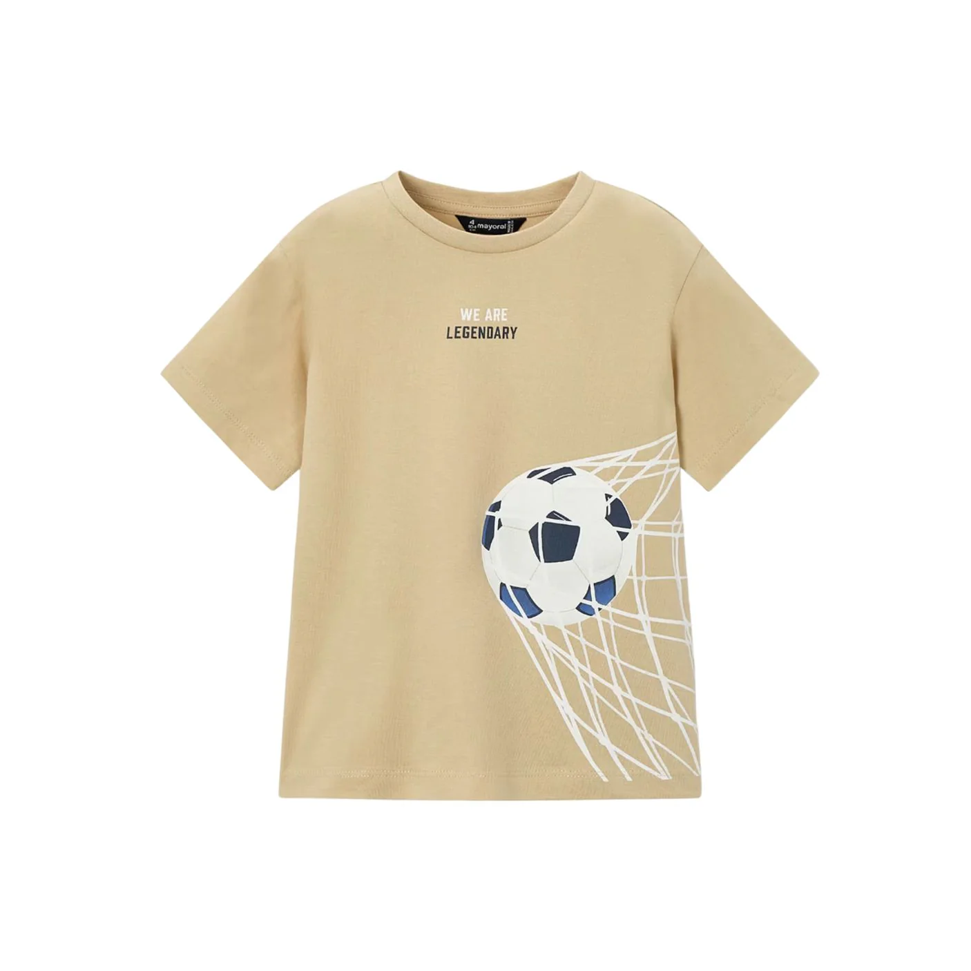 Legendary Soccer Tee - Walnut by Mayoral