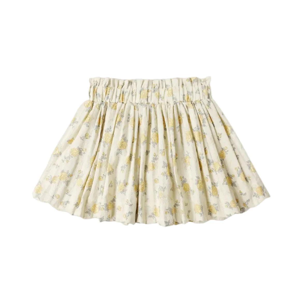 Lenny Skirt - Lemon Ditsy Flower by Rylee + Cru
