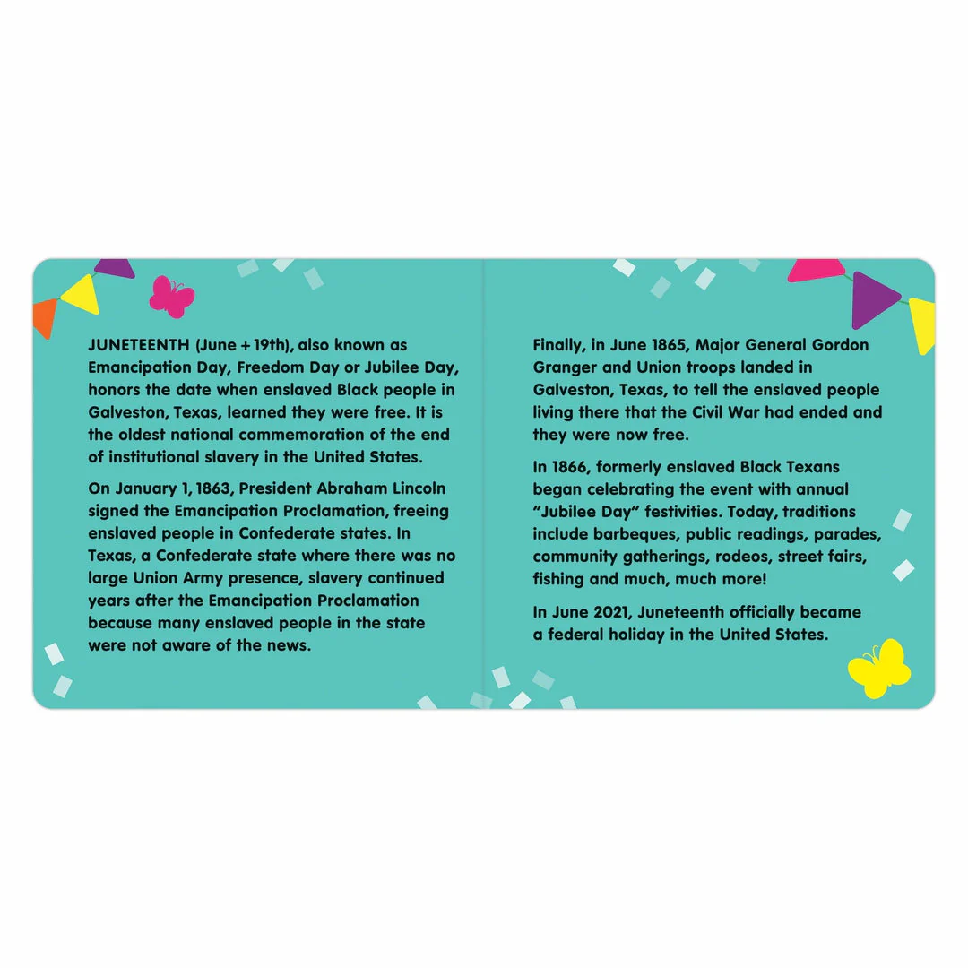 Let's Celebrate Juneteenth - Board Book - Image 4