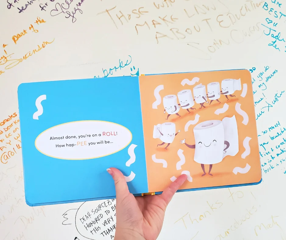 Let's Get This Potty Started - Board Book - Image 3