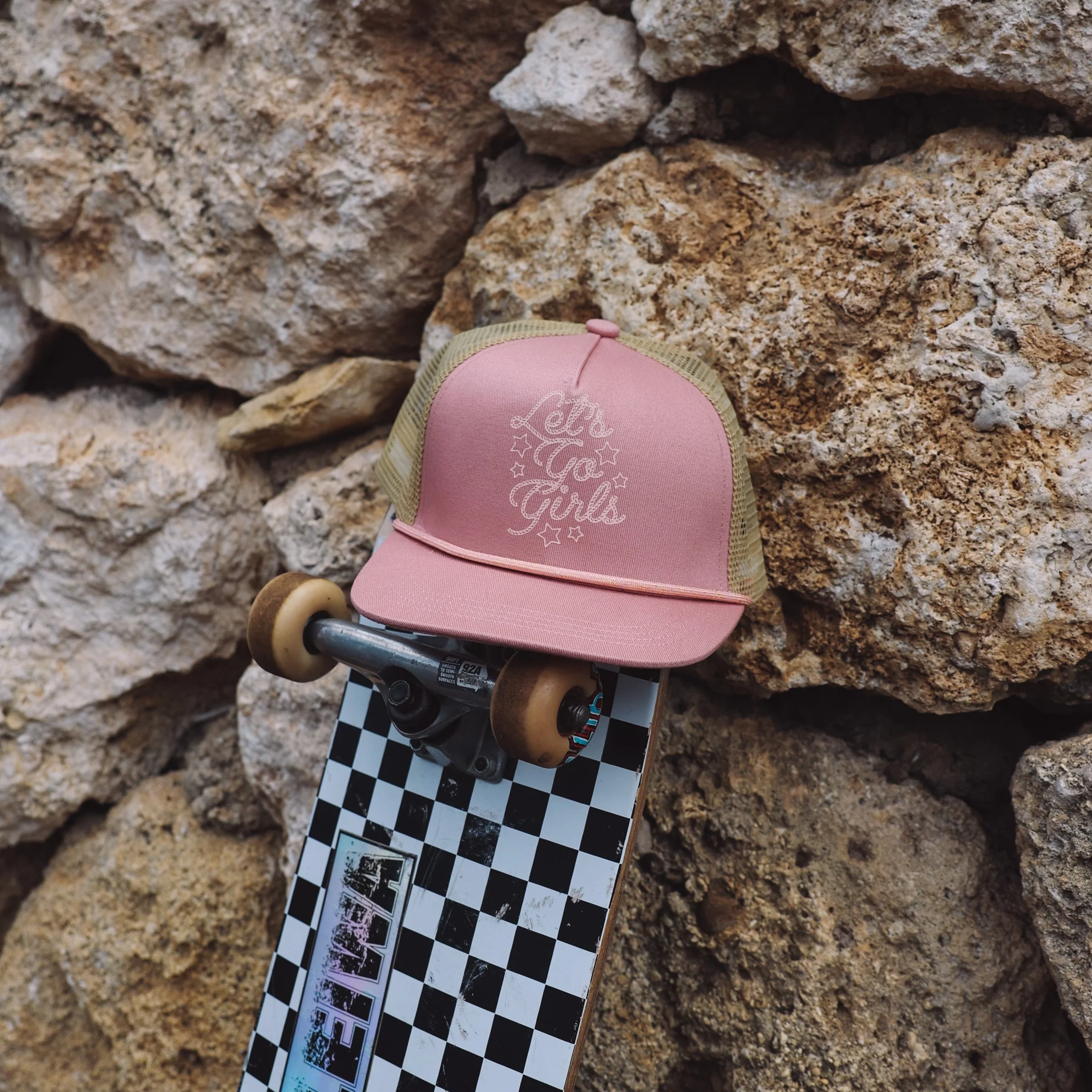 Let's Go Girls Trucker Hat by Tiny Whales - Image 5