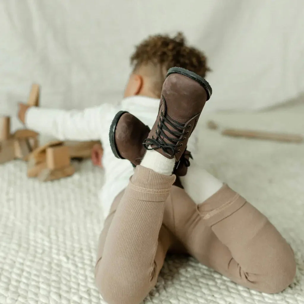 Levon High Top - Brown by Zimmerman Shoes - FINAL SALE - Image 3