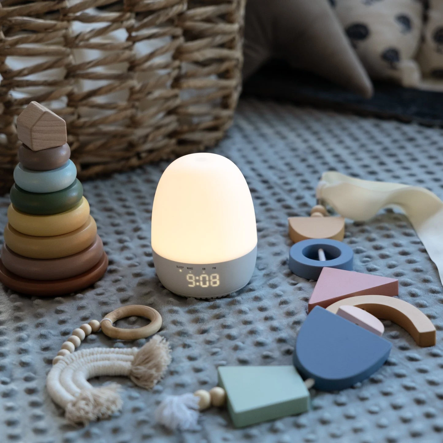 Light to Rise Sleep Trainer, Sound Machine, and Night Light by Yogasleep - Image 3