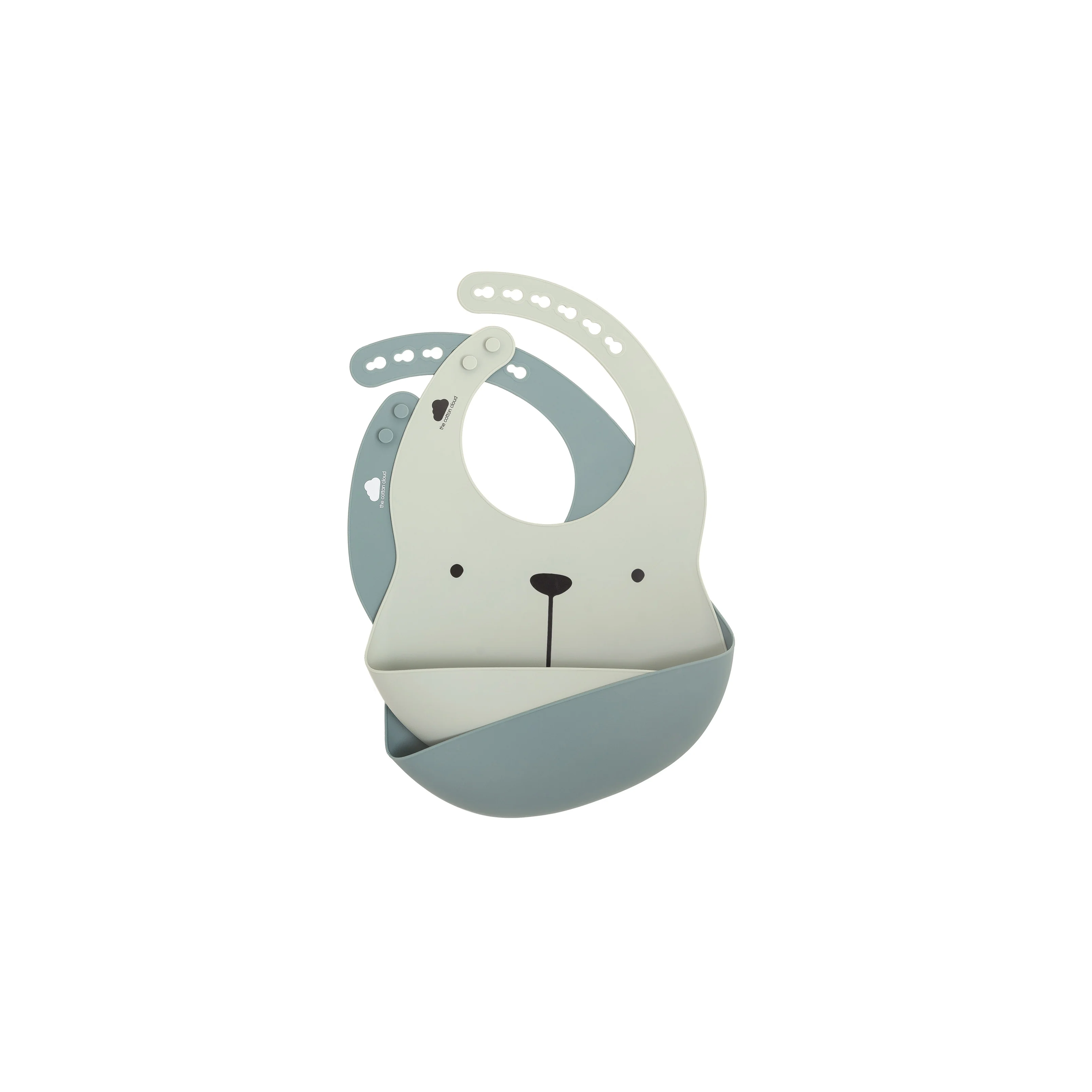 Lili Bib Set - Iceberg/Ocean by Cotton Cloud