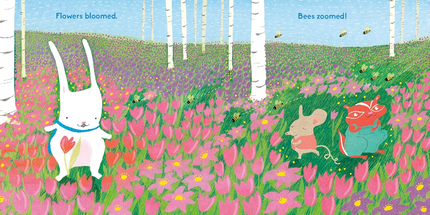 Little Bunny, Spring is Here! - Board Book - Image 3