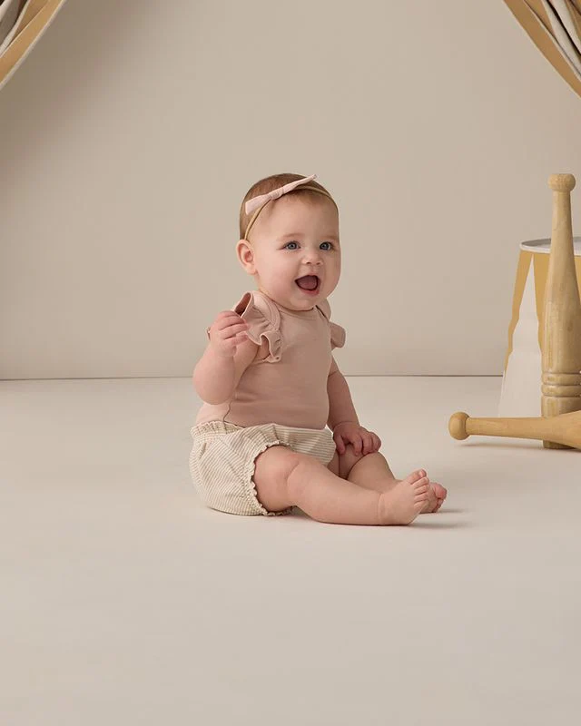 Little Knot Headband - Blush by Quincy Mae - Image 2