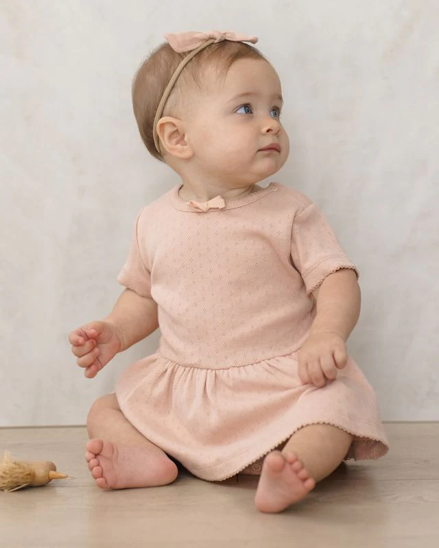 Little Knot Headband - Melon by Quincy Mae - Image 3