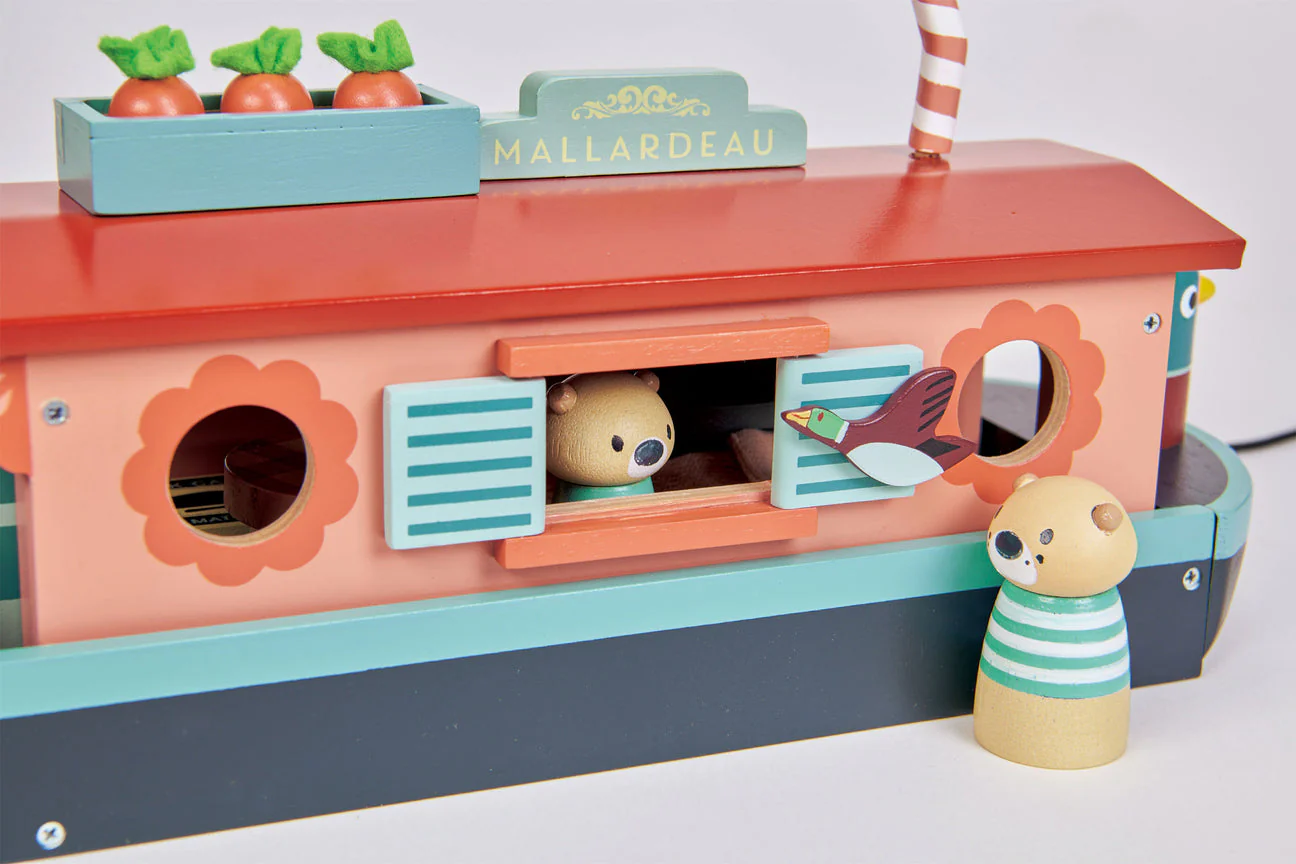 Little Otter Canal Boat by Tender Leaf Toys - Image 5