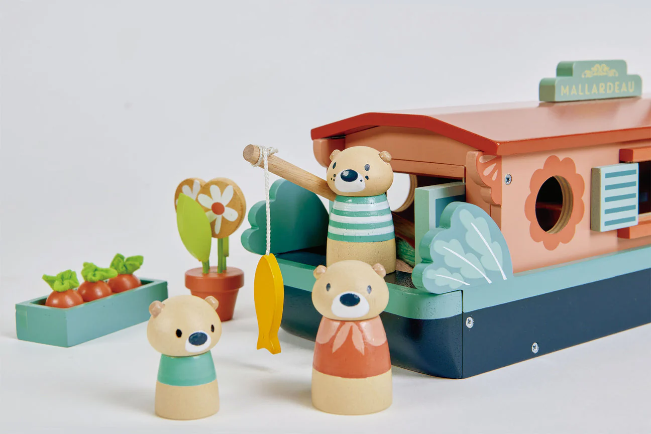 Little Otter Canal Boat by Tender Leaf Toys - Image 8