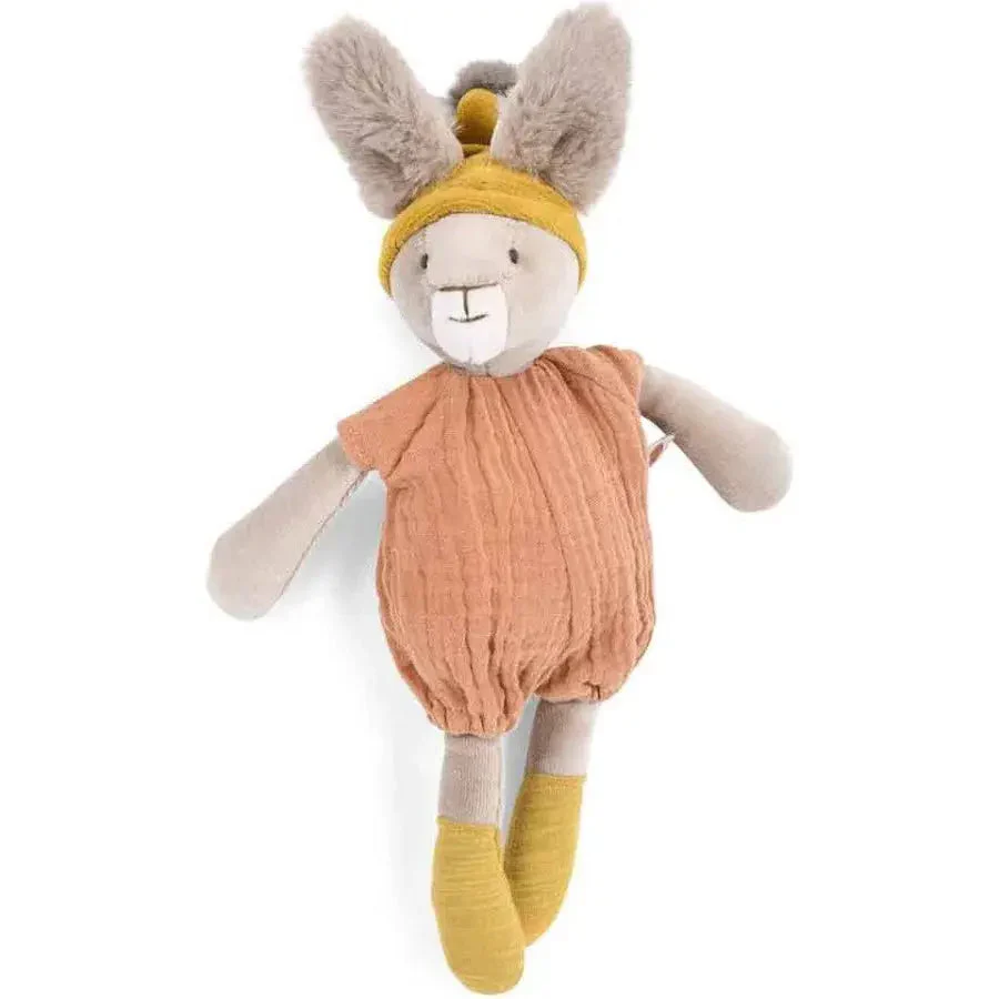 Little Rabbit Plush Toy by Moulin Roty - Image 2