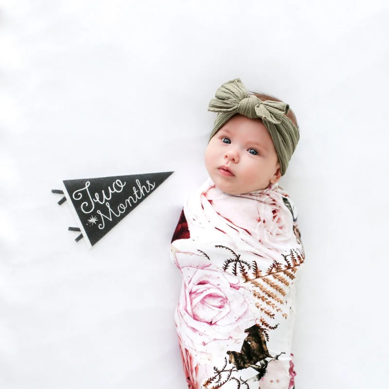 Little Stargazer Petit Milestone Pennant by Lucy Darling - Image 3
