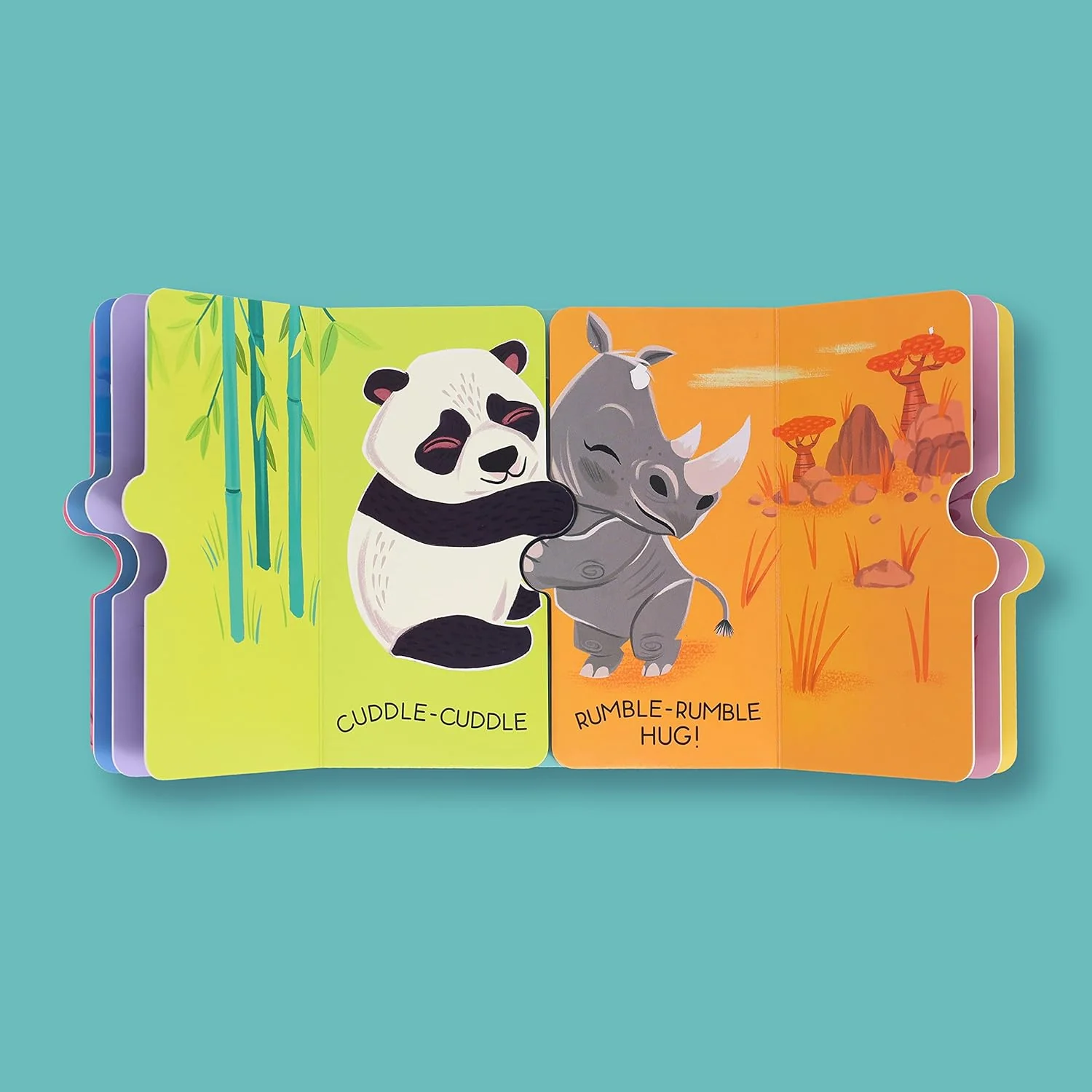 Little Wild Animal Hugs - Board Book - Image 11