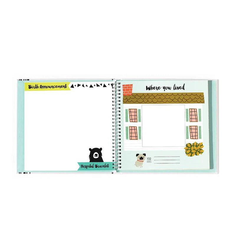 Little Animal Lover Memory Baby Book by Lucy Darling - Image 4