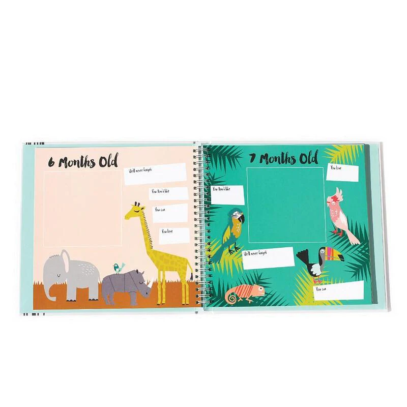 Little Animal Lover Memory Baby Book by Lucy Darling - Image 5