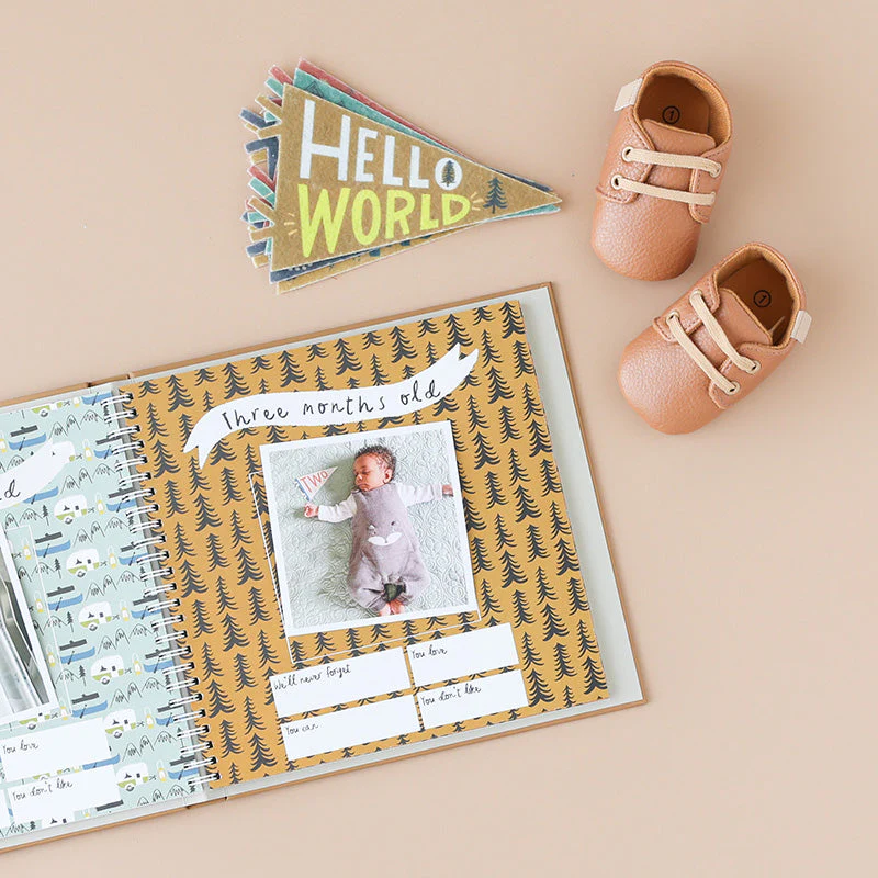 Little Camper Memory Baby Book by Lucy Darling - Image 4