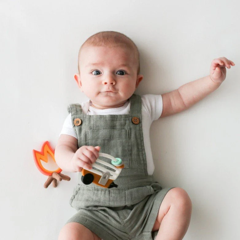 Little Camper Baby Teether Toy by Lucy Darling - Image 2