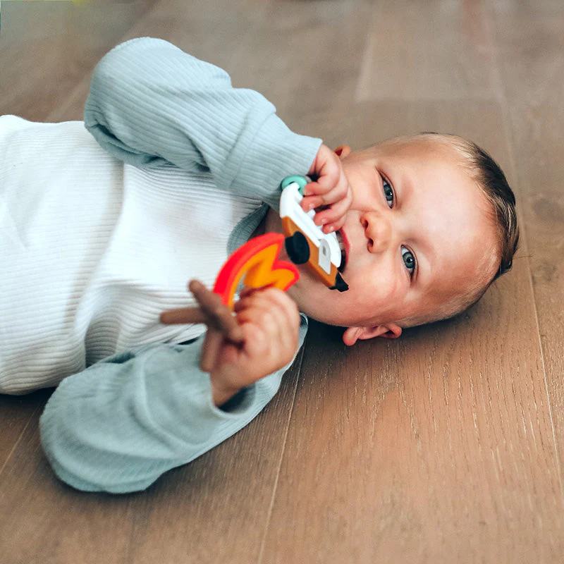 Little Camper Baby Teether Toy by Lucy Darling - Image 3