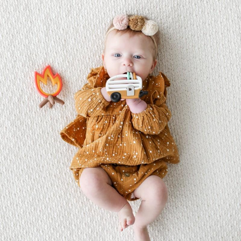 Little Camper Baby Teether Toy by Lucy Darling - Image 4