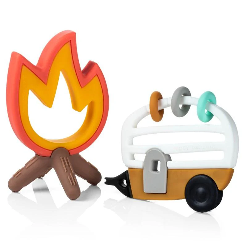 Little Camper Baby Teether Toy by Lucy Darling - Image 5