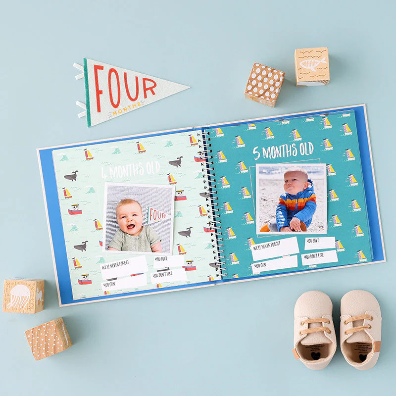 Little Captain Memory Baby Book by Lucy Darling - Image 2