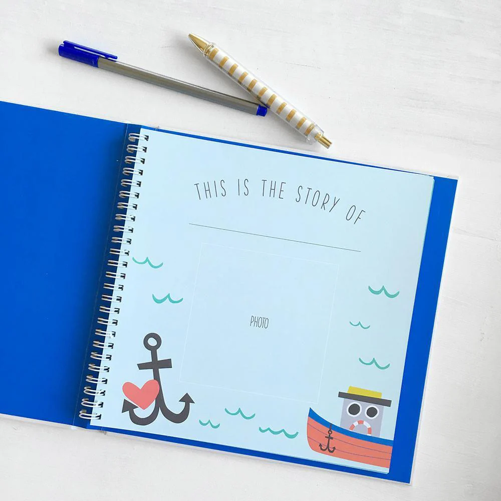 Little Captain Memory Baby Book by Lucy Darling - Image 4