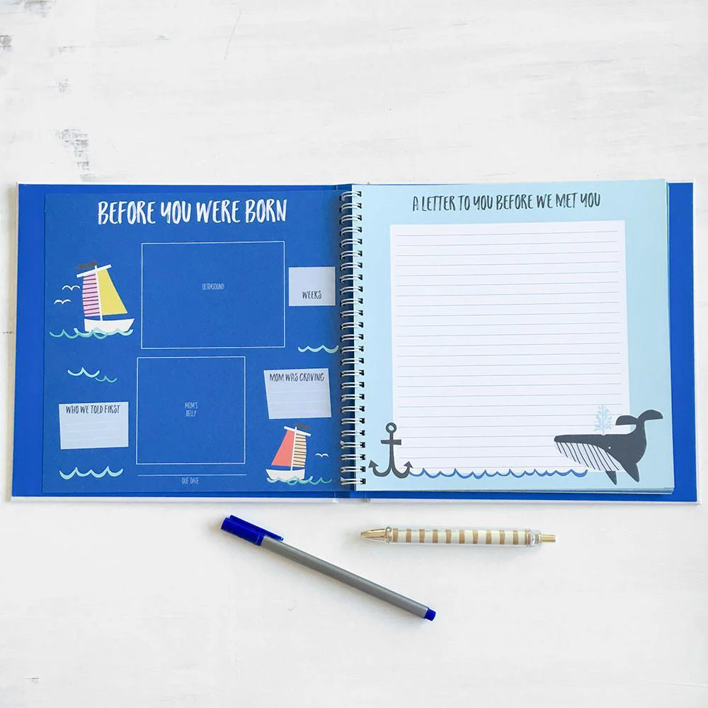 Little Captain Memory Baby Book by Lucy Darling - Image 5