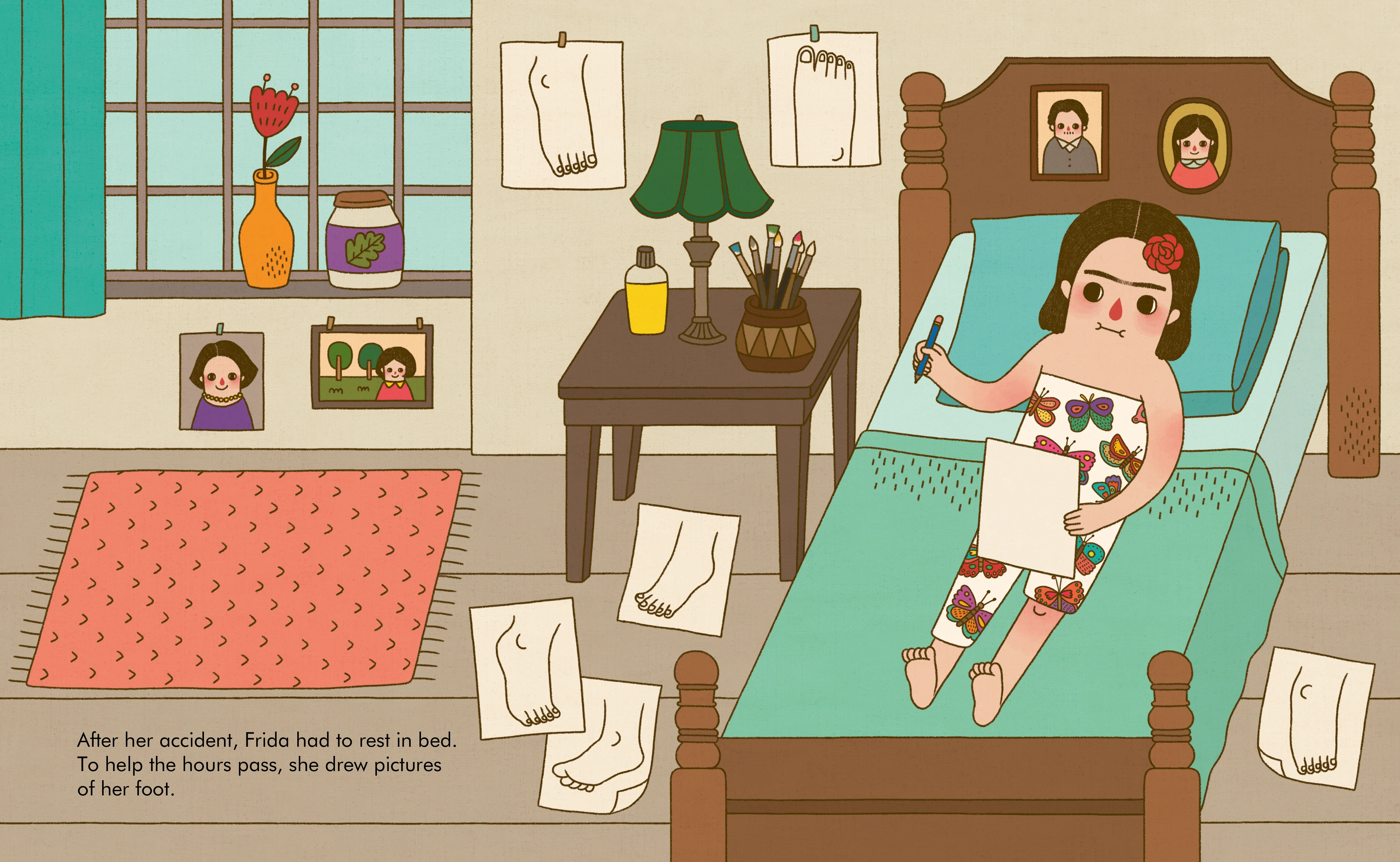 Little People Big Dreams Frida Kahlo - Hardcover - Image 3