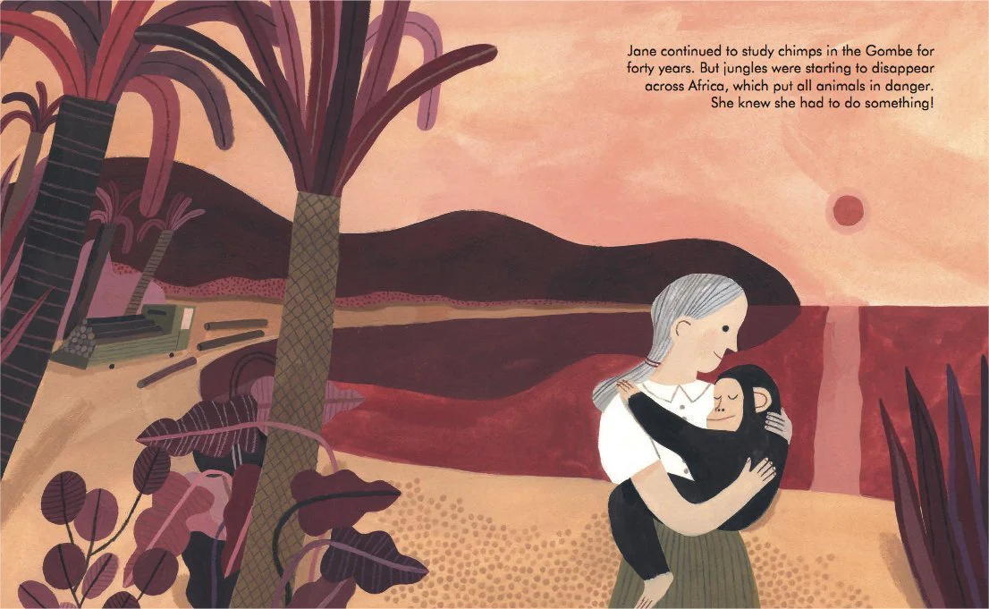Little People Big Dreams Jane Goodall - Board Book - Image 3