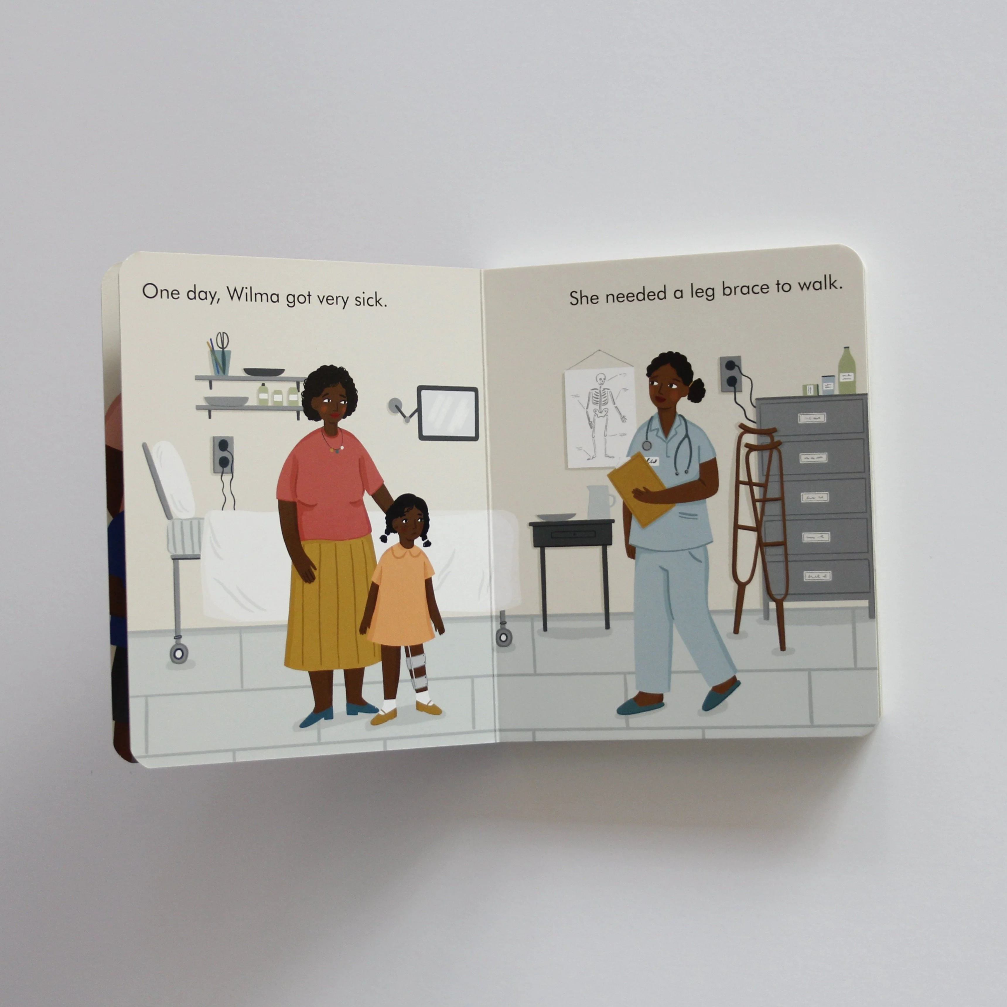 Little People Big Dreams Wilma Rudolph - Board Book - Image 2