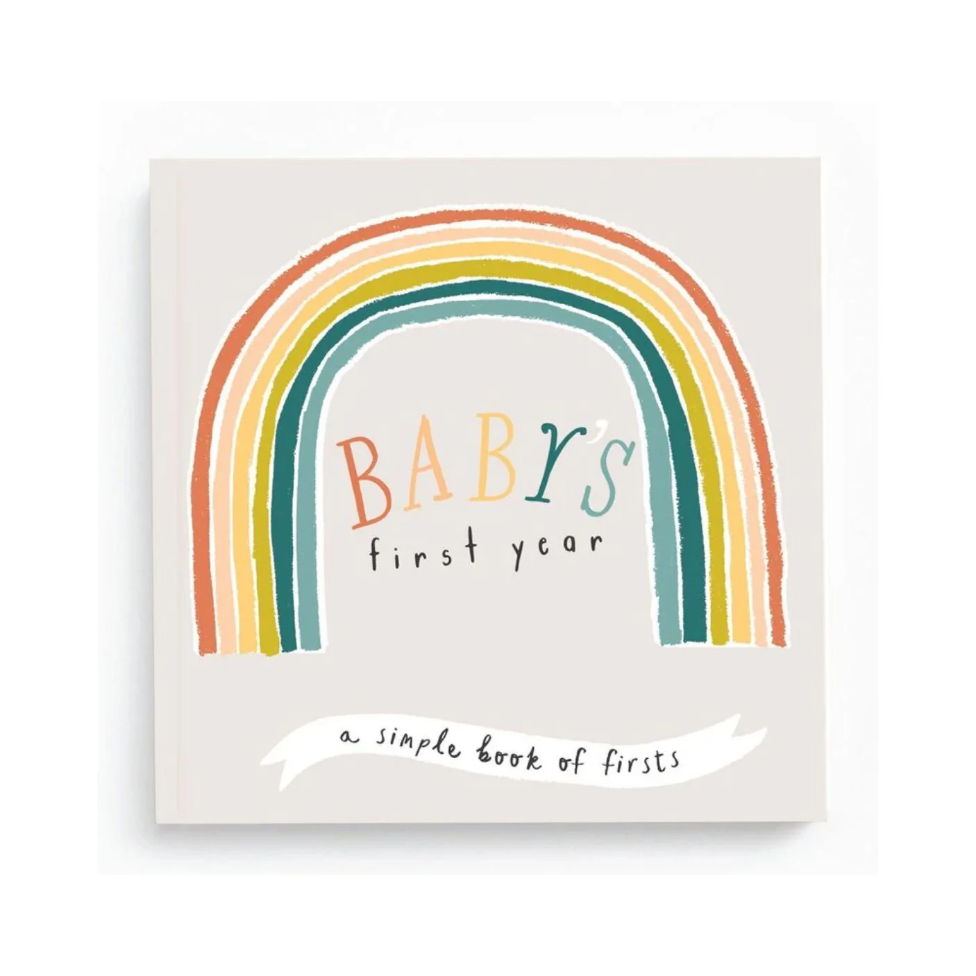 Little Rainbow Memory Baby Book by Lucy Darling